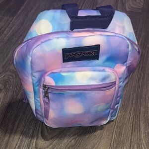 JanSport Pastel Backpack Shaped Lunch Bag